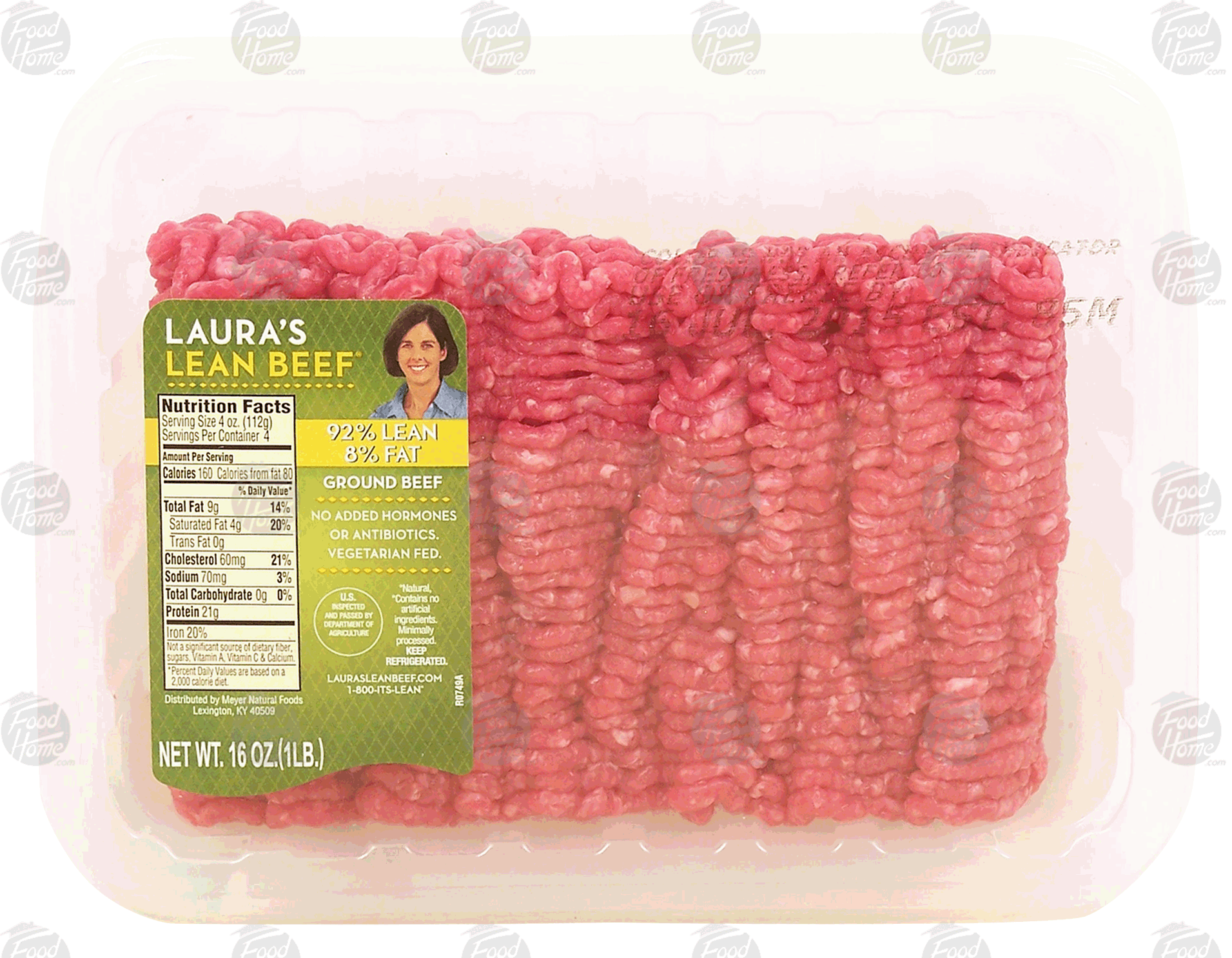 Laura's Lean Beef  ground beef, 92% lean Full-Size Picture